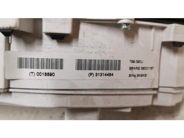 Přístrojová deska Volvo V40 2014 31314484, 799390U