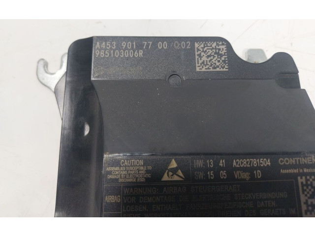 Блок подушек безопасности A4539017700, 985103006R Smart ForFour II W453