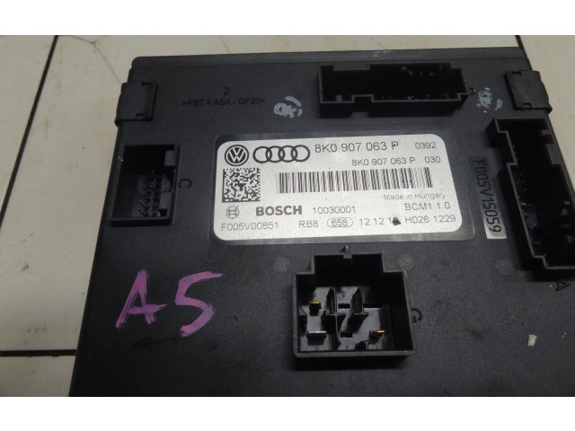 Блок комфорта 8K0907063P Audi A5 8T 8F