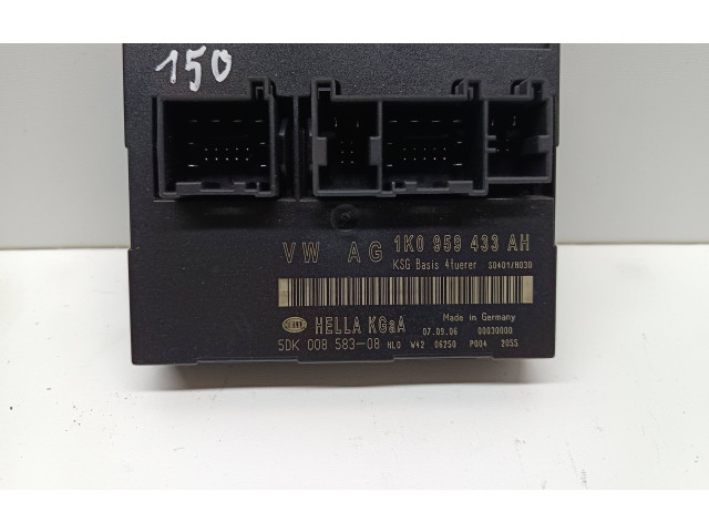 Блок комфорта 1K0959433AH, 5DK00858308 Skoda Octavia Mk2 (1Z)
