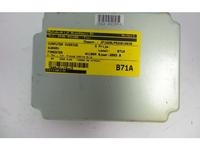 Блок управления Subaru Forester SG