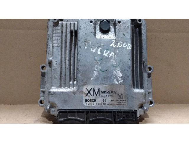 Řídící jednotka 23710BR40A, 0281014858 Nissan Qashqai 2010