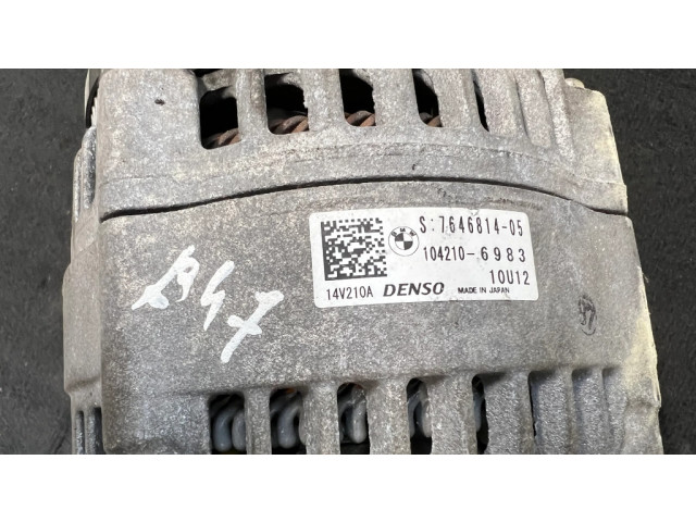 Генератор 764681405, 7646814 BMW 4 F36 Gran coupe 0.0