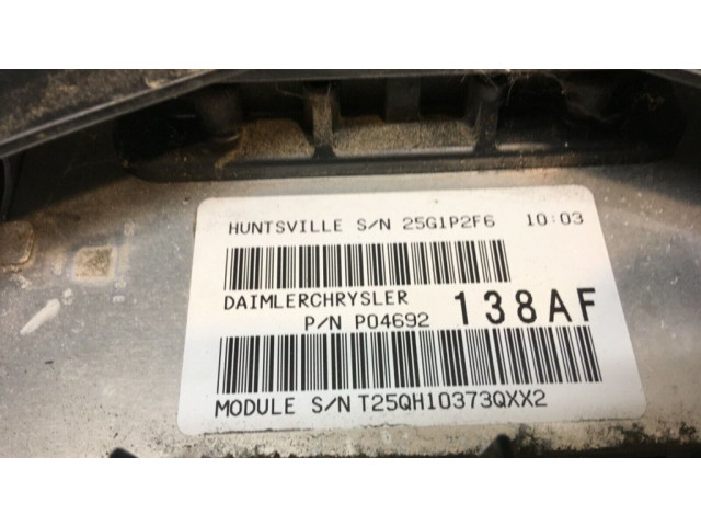 Блок комфорта P04692138AF, P04692107AH Jeep Grand Cherokee (WK)