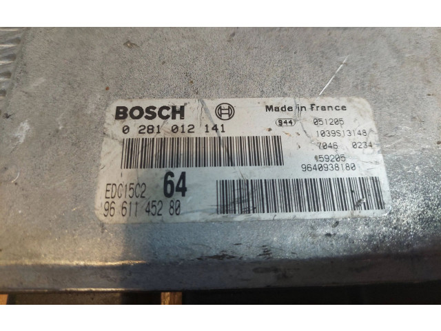 Řídící jednotka 0281012141, 9661145280 Peugeot 807 2006