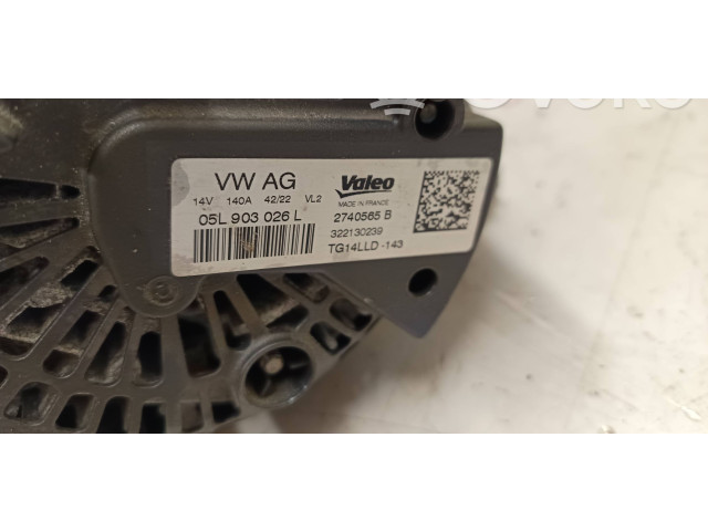 Генератор 05l903026l Skoda Octavia Mk4