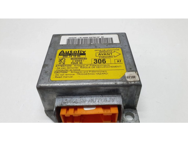 Блок подушек безопасности 550741000, 9636995580   Peugeot 306