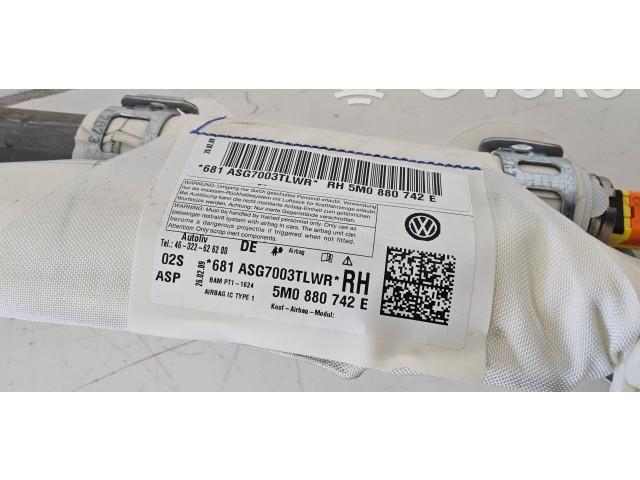 Боковая подушка безопасности 5M0880742E, 681ASG7003TLW Volkswagen Golf Plus