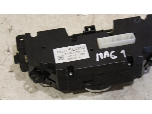 Блок управления климат-контролем 72311SC060 Subaru Forester SH