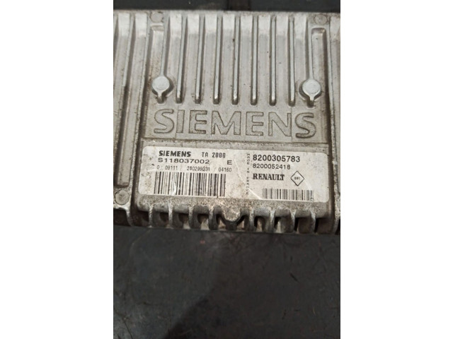 Блок управления коробкой передач Renault Clio II
