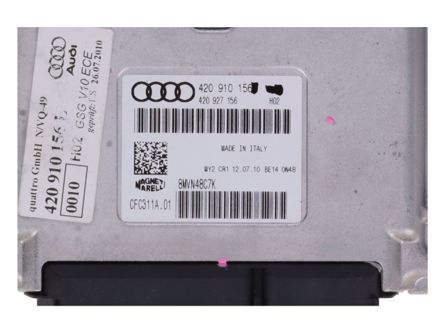 Блок управления коробкой передач 420910156   Audi R8 42