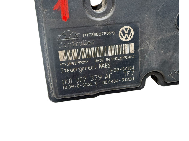 Блок АБС 1K0907379AF, 000404913D1 Volkswagen Caddy 2004 - 2010 года