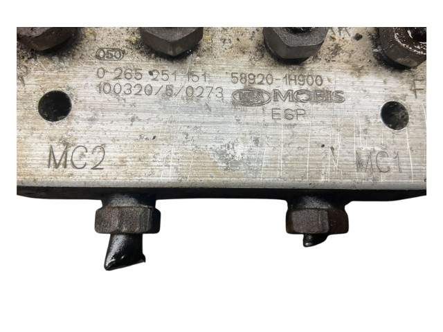 Блок АБС 0265251151, 589201H900   KIA  Ceed  2012 - 2018 года