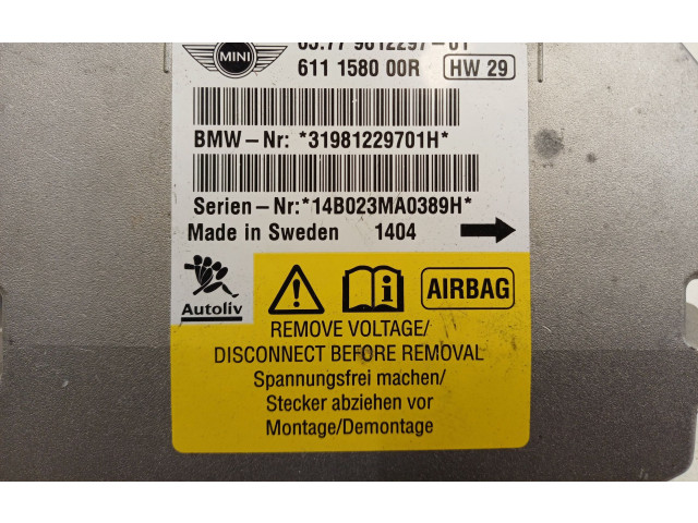 Блок подушек безопасности 9812297 Mini Paceman (R61)