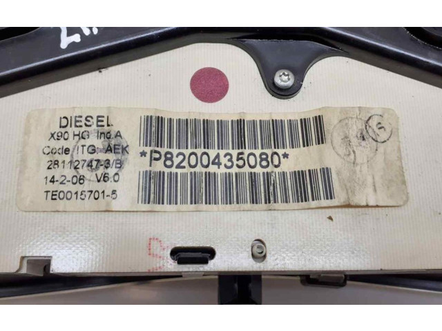 Панель приборов P8200435080   Dacia Logan I       