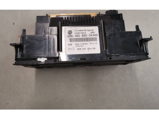 Блок управления климат-контролем 4B0820043AD, 5HB00760453   Audi A6 S6 C5 4B