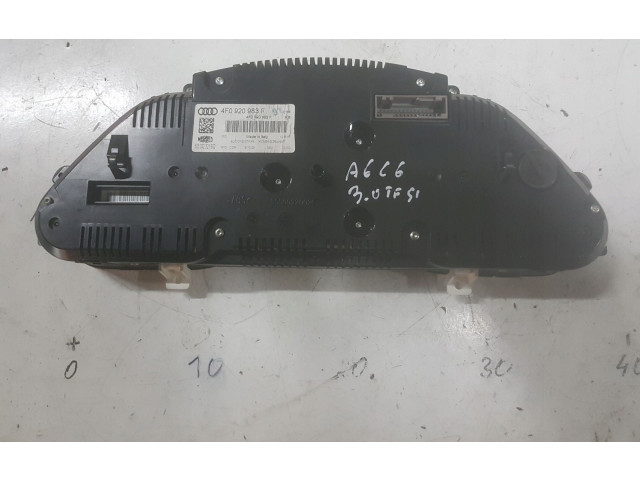 Панель приборов 4F0920983F   Audi A6 S6 C6 4F       