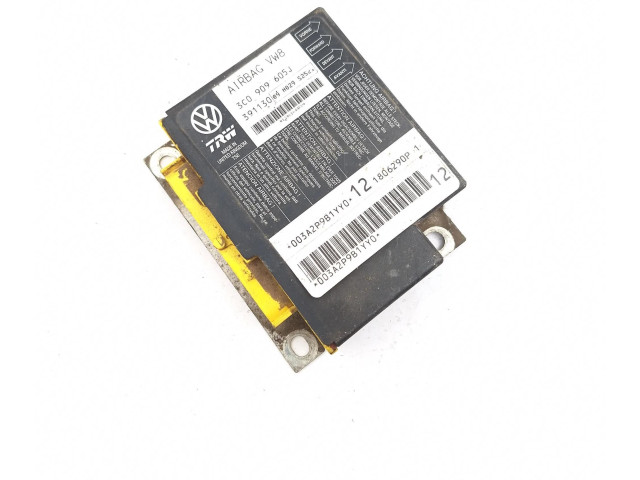 Блок подушек безопасности 3C0909605J, 39113009H029S2521   Volkswagen PASSAT B6
