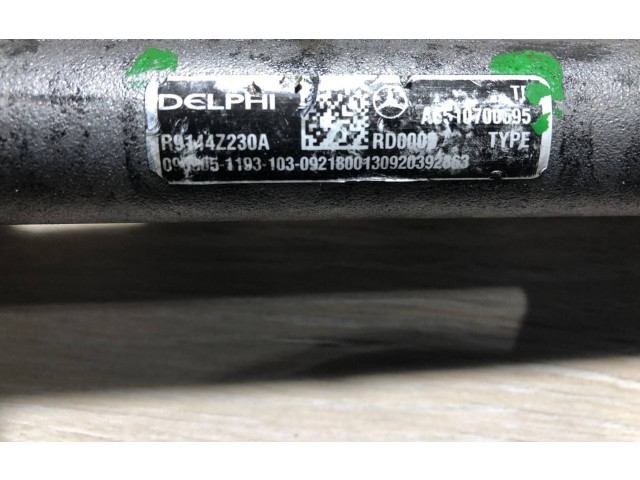 Vstřikovací lišta 6510700695, 9307Z522A00 Mercedes-Benz C W204 646.811