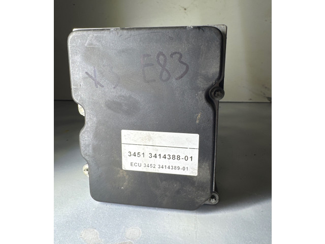 Блок АБС 3414388, 026590318   BMW  X3 E83  2003 - 2010 года