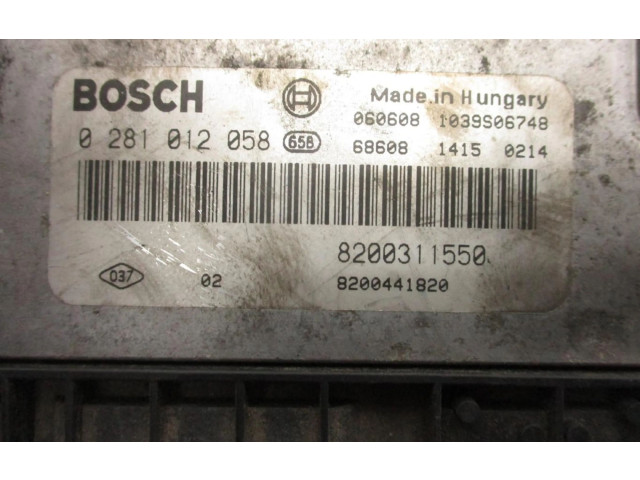 Řídící jednotka 8200311550 Renault Espace IV