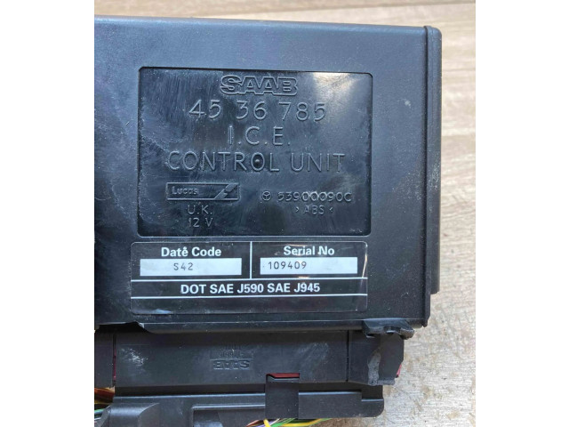 Блок комфорта 4536785, 53900090C Saab 900