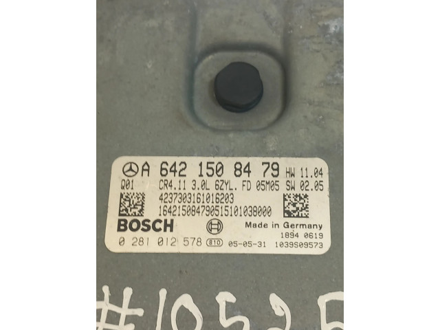Řídící jednotka A6421508479, 0281012578 Mercedes-Benz E W211 2005