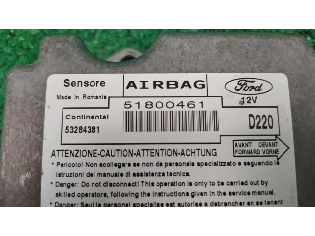 Блок подушек безопасности 51800461, CENTRALITAAIRBAG   Ford Ka