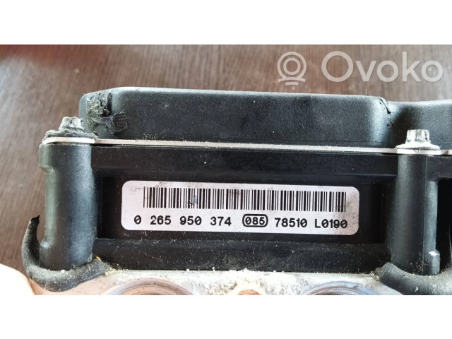 Jednotka ABS 0265950374, 78510L0190 Peugeot 307 CC 2005