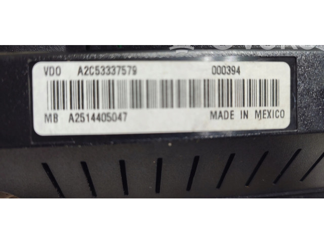 Панель приборов A2514405047 Mercedes-Benz R W251