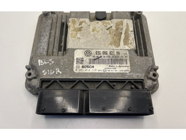 Řídící jednotka 03G906021NA, 03G906021AB Volkswagen Caddy 2008