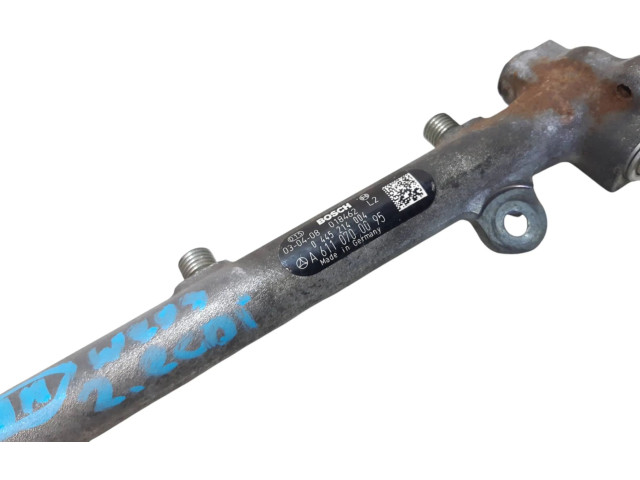 Магистральная трубка топлива A6110700095, A0041531528   Mercedes-Benz C W203   