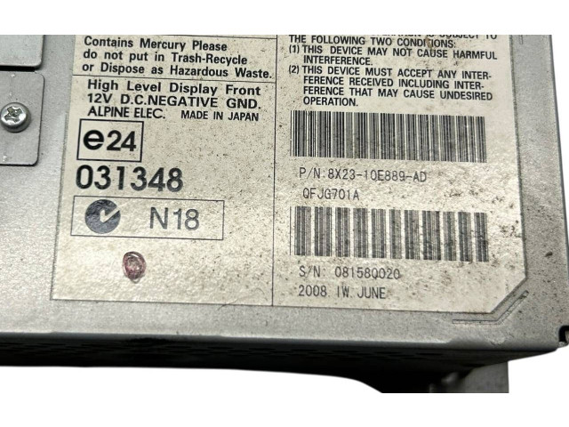 Дисплей    8X2310E889AD   Jaguar XF