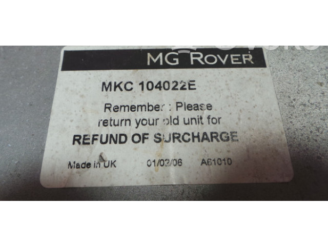 Блок управления двигателя MKC104022E, 41066 Rover 100
