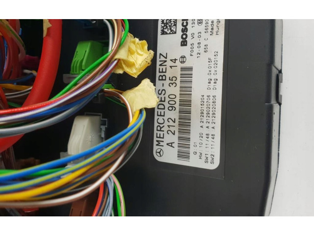 Pojistková skříňka A2129003514 Mercedes-Benz C W204 2012