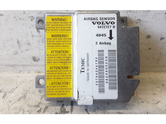 Блок подушек безопасности 9472727, 9472727D   Volvo S70  V70  V70 XC
