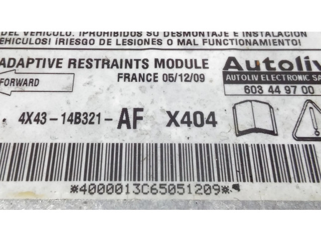 Блок подушек безопасности 4X4314B321AF, 603449700 Jaguar X-Type