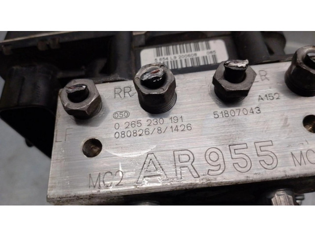 Блок АБС 51807043, 0265230191 Alfa Romeo MiTo