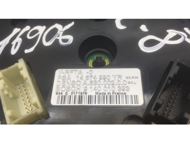 Блок управления климат-контролем 14874990, 83000200   Citroen C8