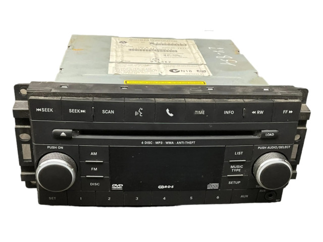 Радио/ проигрыватель CD/DVD / навигация 05064953AE, 031362 Jeep Patriot