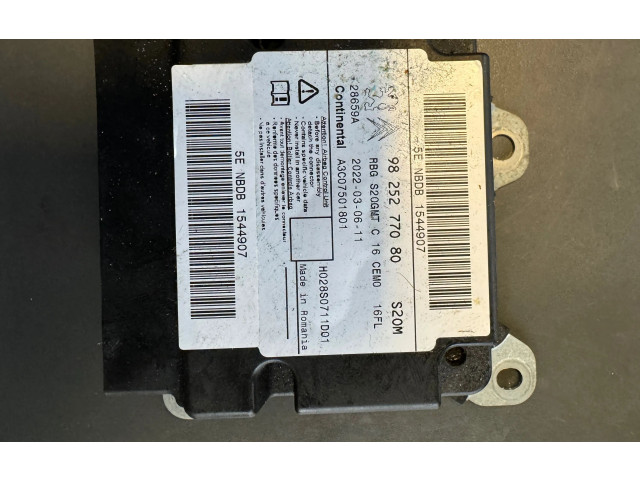 Блок подушек безопасности 9825277080, 2022030611   Citroen C3 Aircross