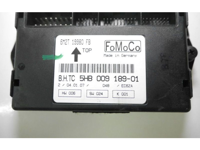 Блок управления 6M2T19980FB, 6M2T19980FB Ford Galaxy