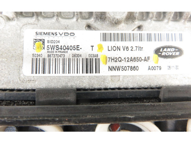 Řídící jednotka 5WS40405ET, 7H2Q12A650AF Land Rover Range Rover Sport L320 2007