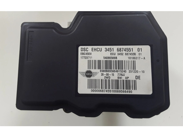 Jednotka ABS 6874551, 34516874551 Mini Cooper Countryman R60 2016