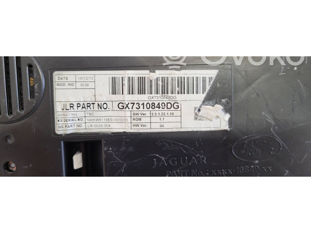 Панель приборов GX7310849DG, 125122110 Jaguar XE