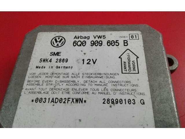 Блок подушек безопасности 6Q0, 909   Volkswagen PASSAT B4