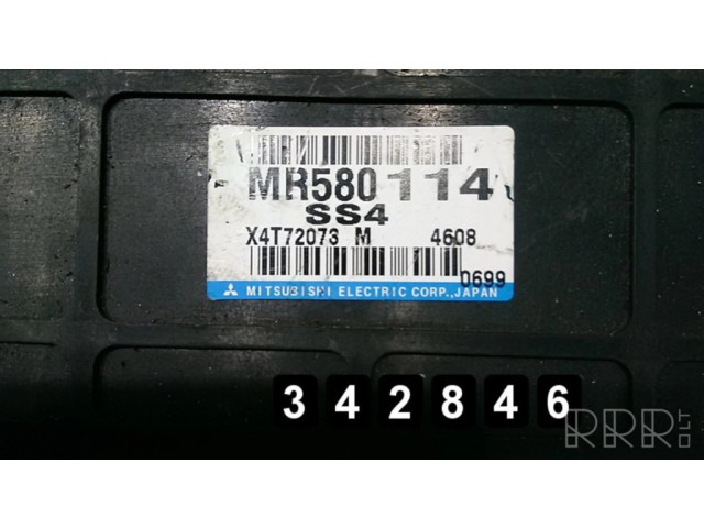 Блок управления двигателя MR580114 Mitsubishi Pajero