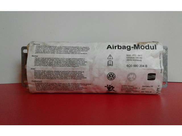 Подушка безопасности пассажира 6Q0, 880 Skoda Fabia Mk1 (6Y)