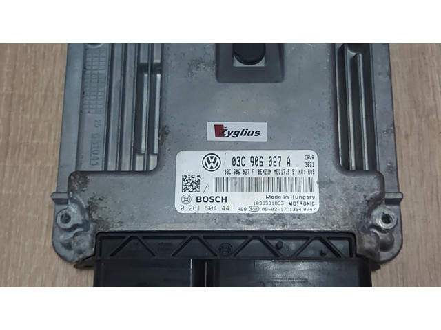 Řídící jednotka 03C906027A Volkswagen Tiguan 2009