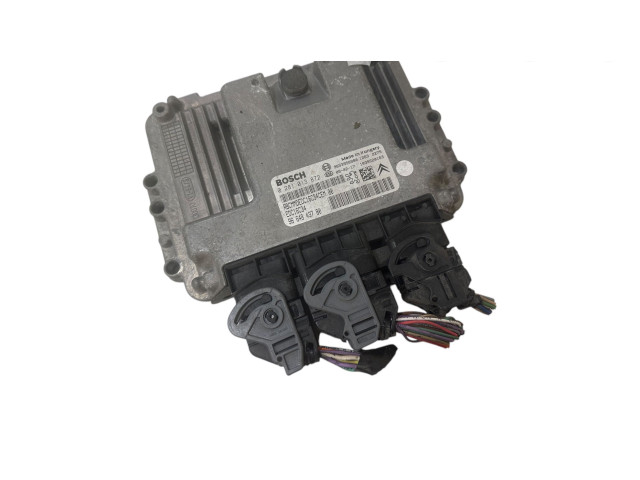 Блок управления двигателя 9664843780, 9653958980   Citroen Berlingo